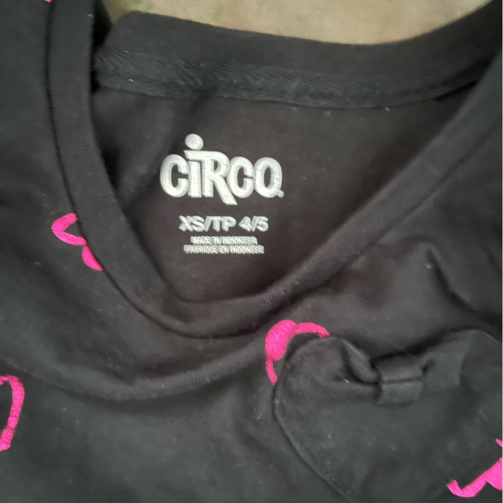 NEW LISTING- Circo black dress with hearts size XS 4/5 - Picture 3 of 3